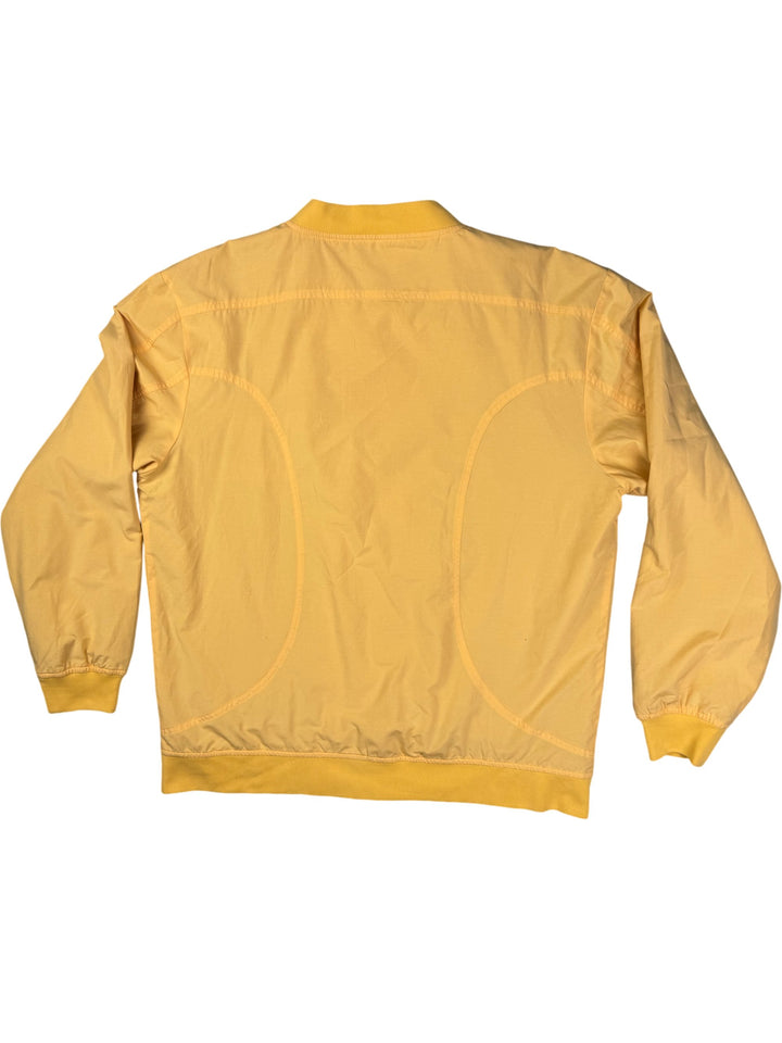 Gabicci Yellow Activewear Jacket - L - Think Vintage ltd