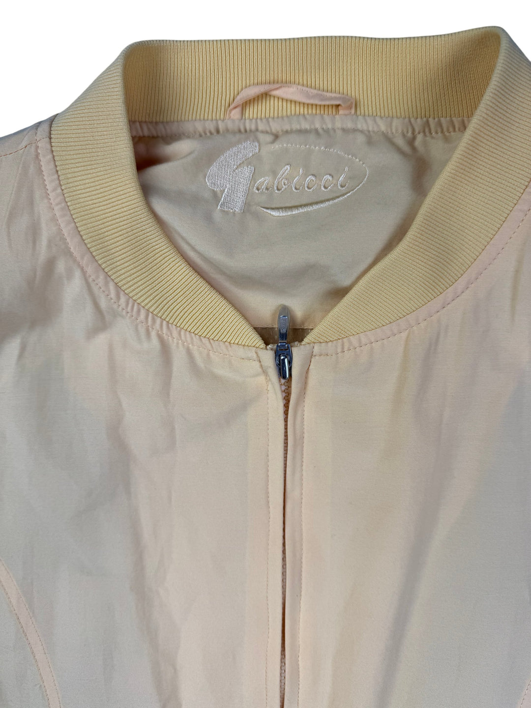 Gabicci Yellow Activewear Jacket - L - Think Vintage ltd