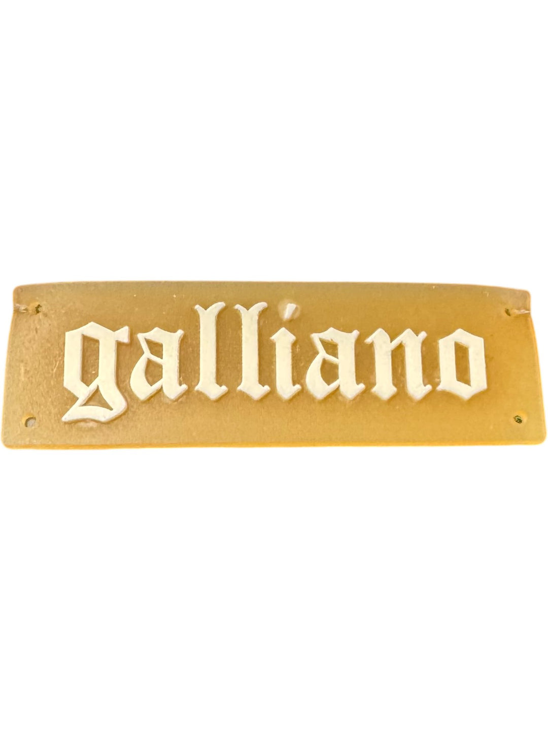Galliano Black Short Sleeve T-Shirt - S - Think Vintage ltd