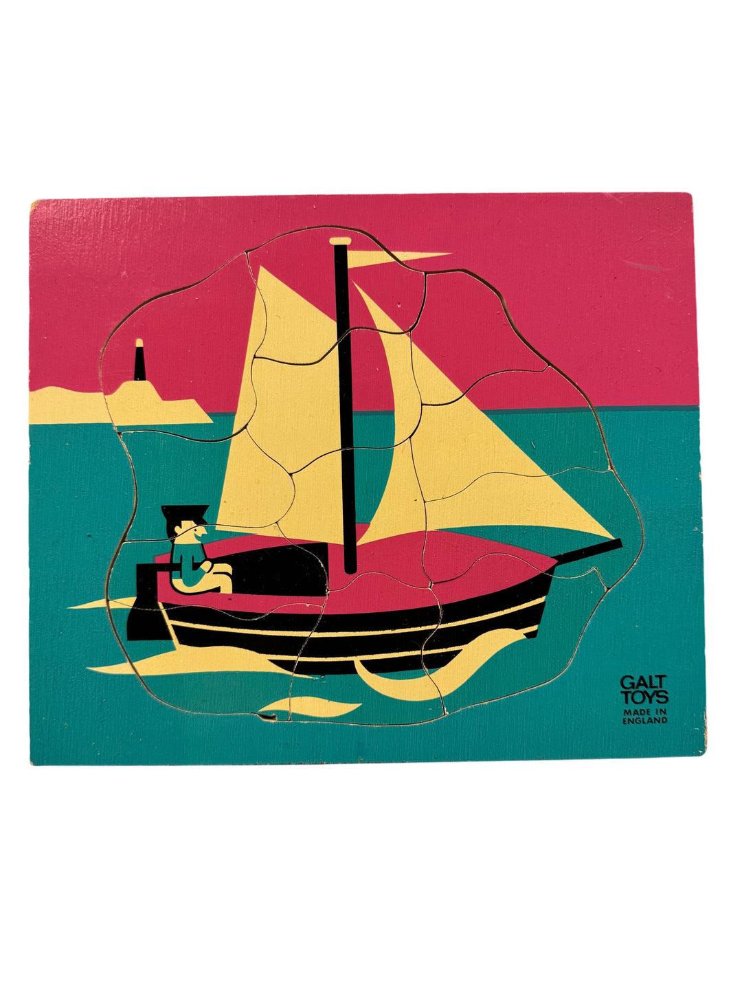 Galt Toys Wooden Pegged Puzzle - Think Vintage Online Ltd