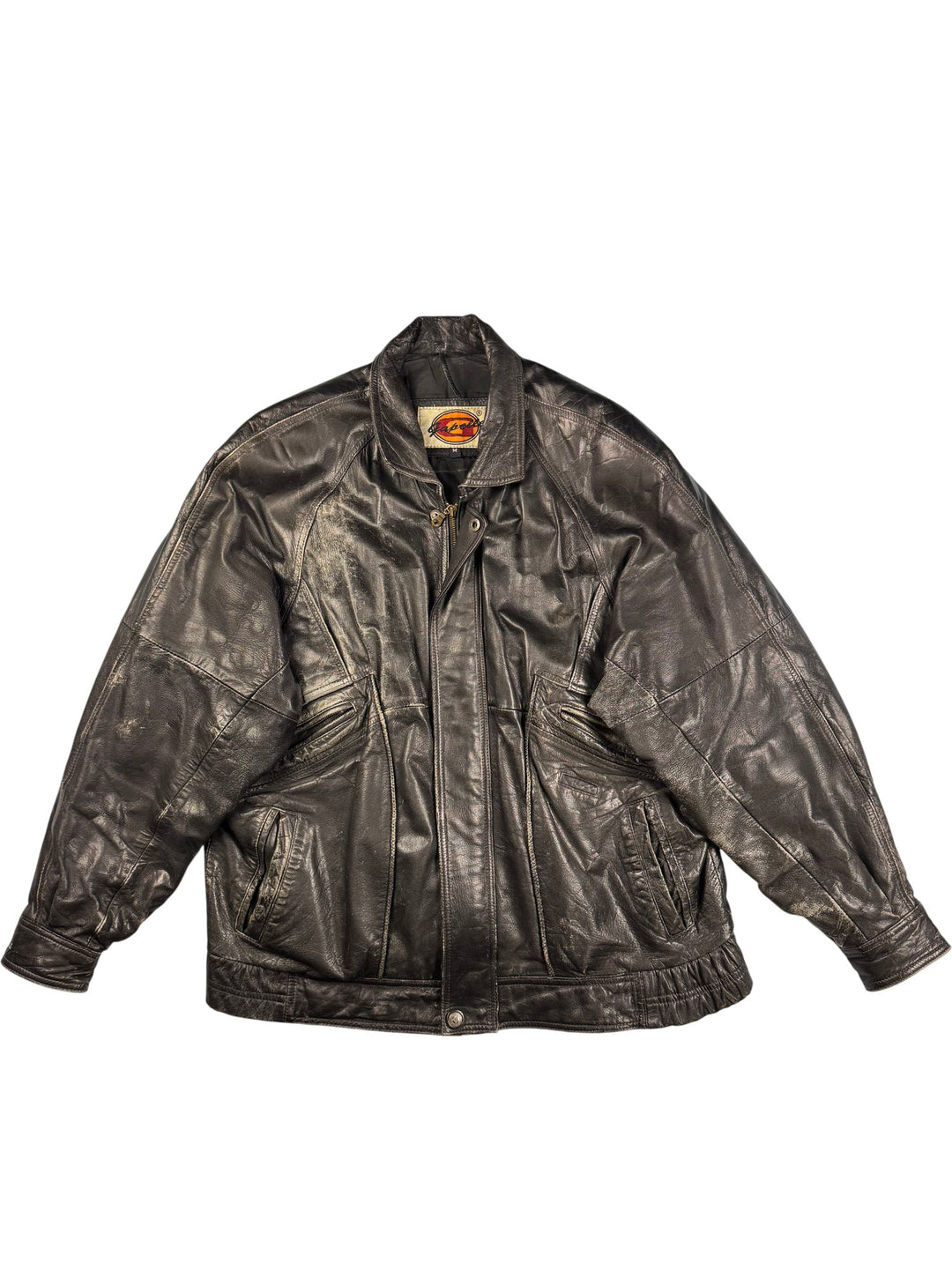 Gapelle Real Leather Jacket - XL - Think Vintage ltd