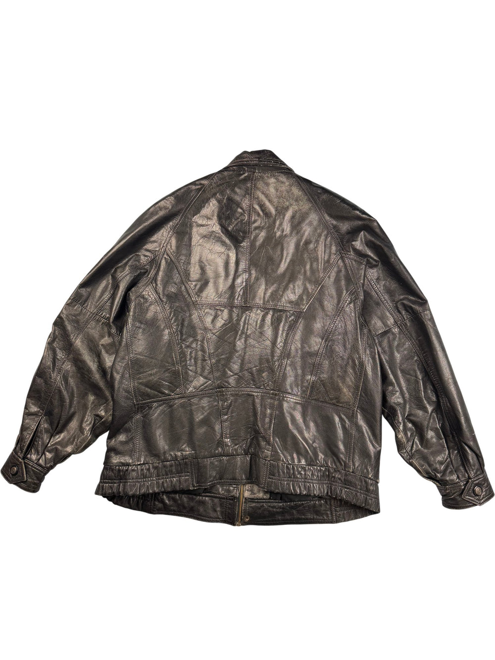 Gapelle Real Leather Jacket - XL - Think Vintage ltd