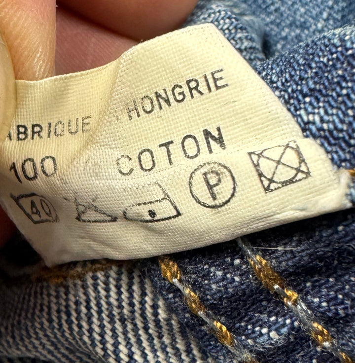 Gaultier Jean's Indigo Denim Jacket - M - Think Vintage ltd