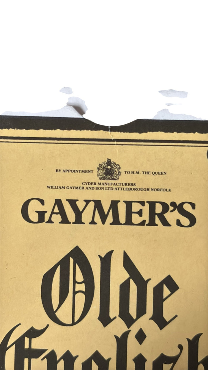 Gaymer's Olde English Strong Cyder Waddingtons Playing Cards Collectable - Think Vintage ltd