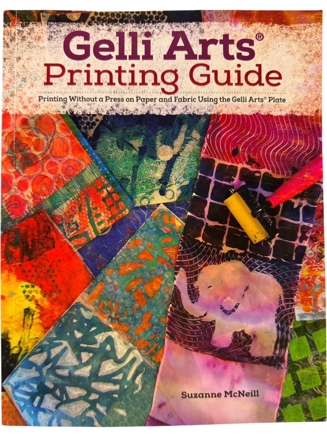 Gelli Arts Printing Guide by Suzanne McNeill - Think Vintage ltd