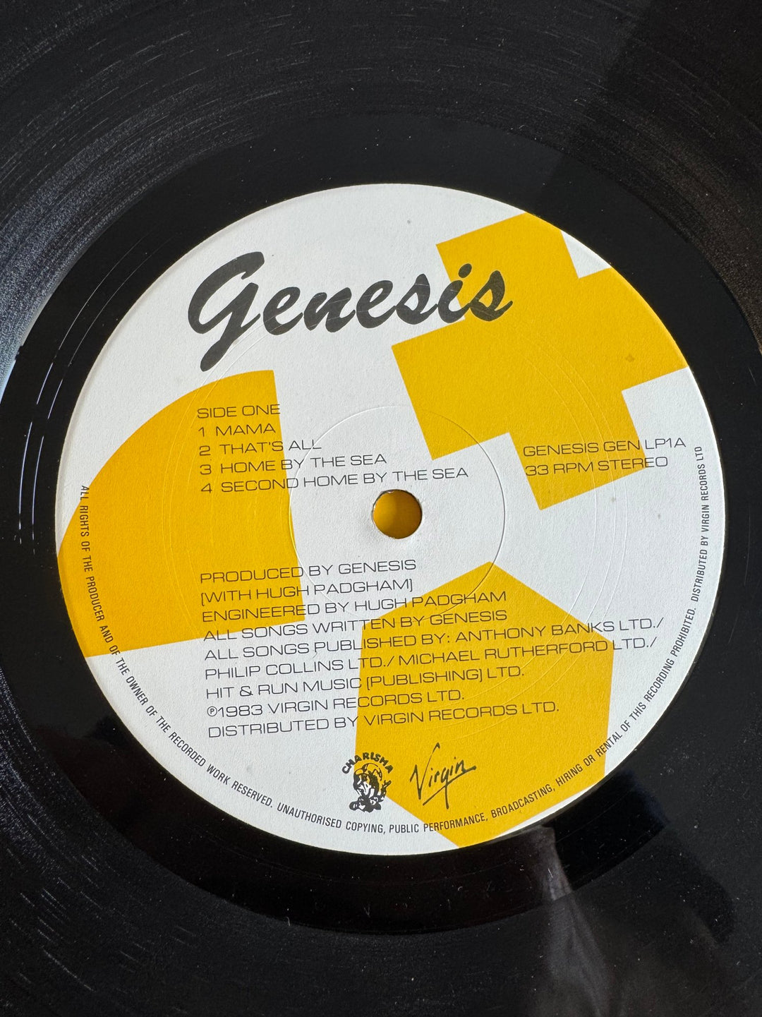 Genesis 1983 Vinyl Record - Fair - Think Vintage ltd