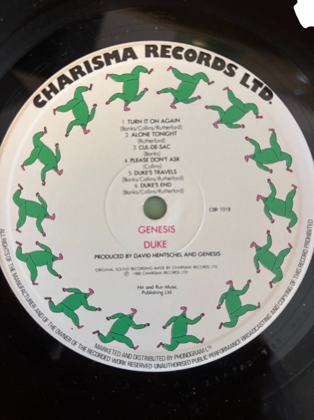 Genesis Duke Vinyl Album - Good - Think Vintage ltd