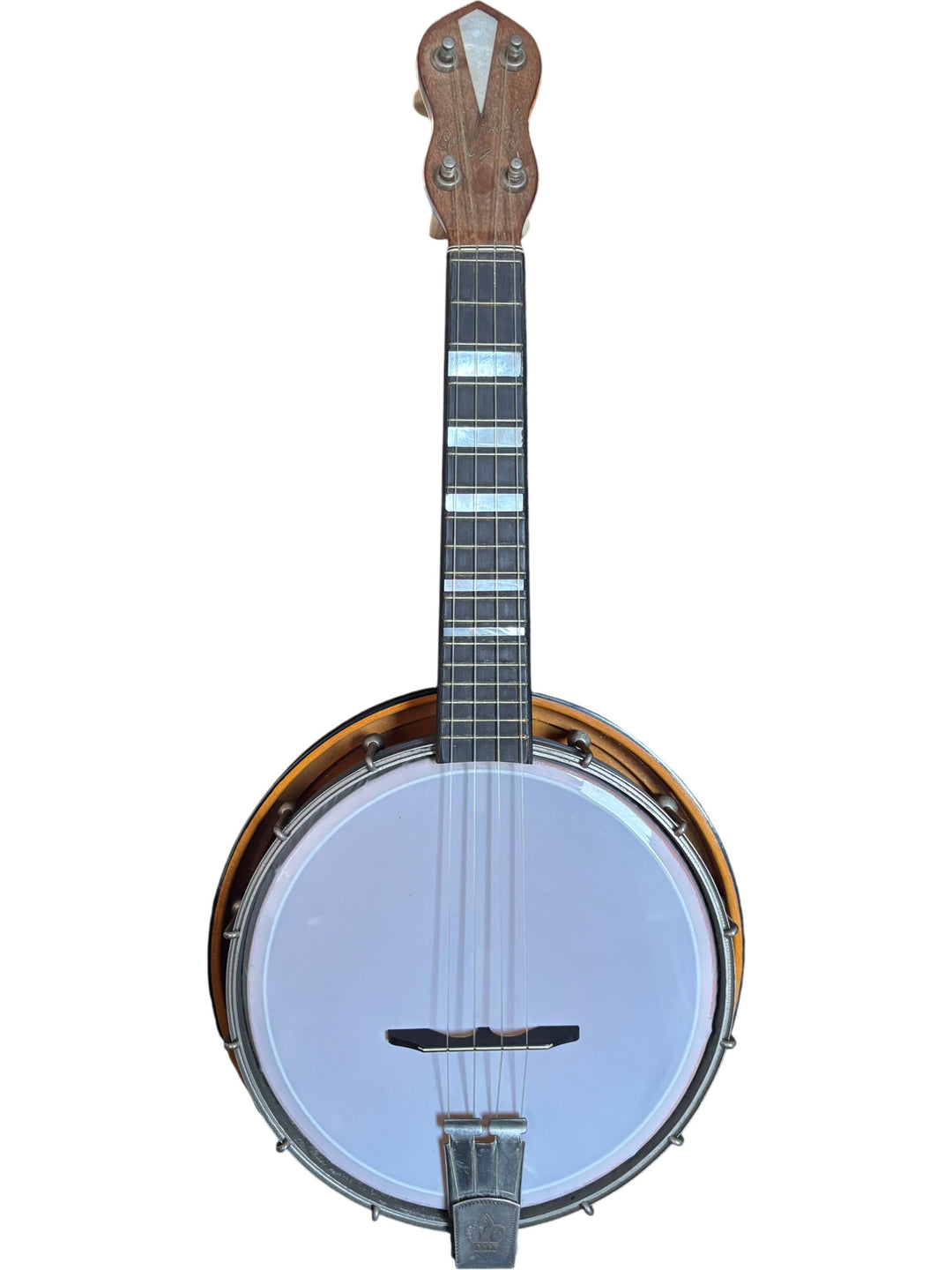 George Formby 4 String Banjo with Case - Think Vintage
