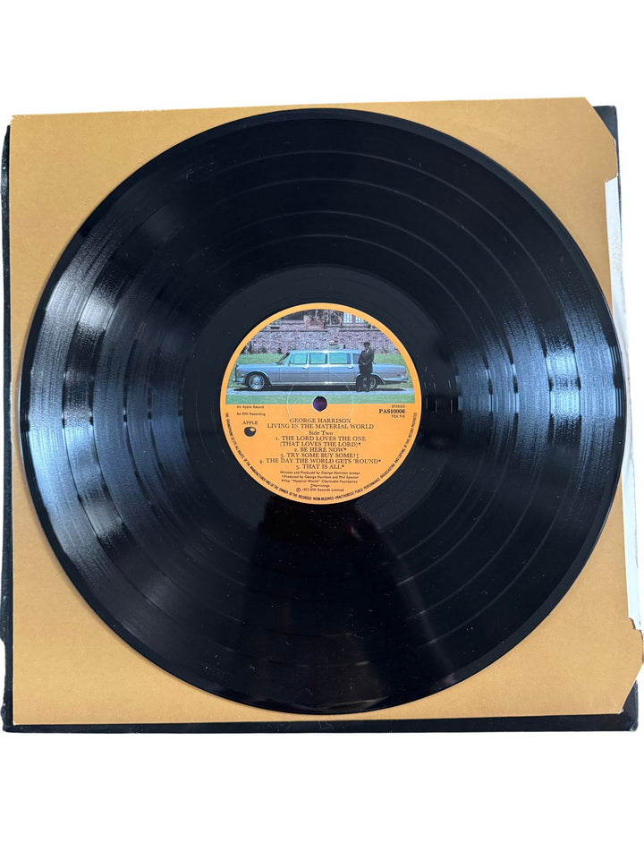 George Harrison Living In The Material World LP - Good - Think Vintage ltd