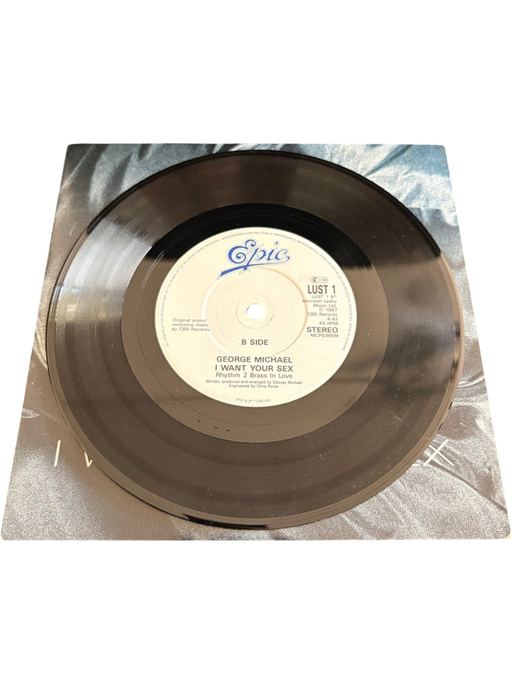 George Michael I Want Your Sex 1980s Music Vinyl - Good - Think Vintage ltd