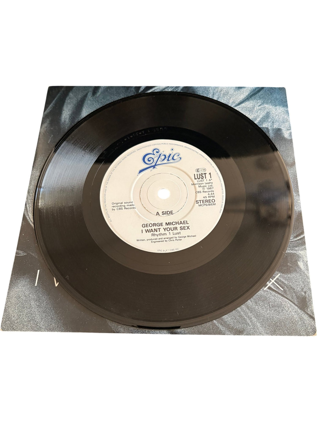 George Michael I Want Your Sex 1980s Music Vinyl - Good - Think Vintage ltd