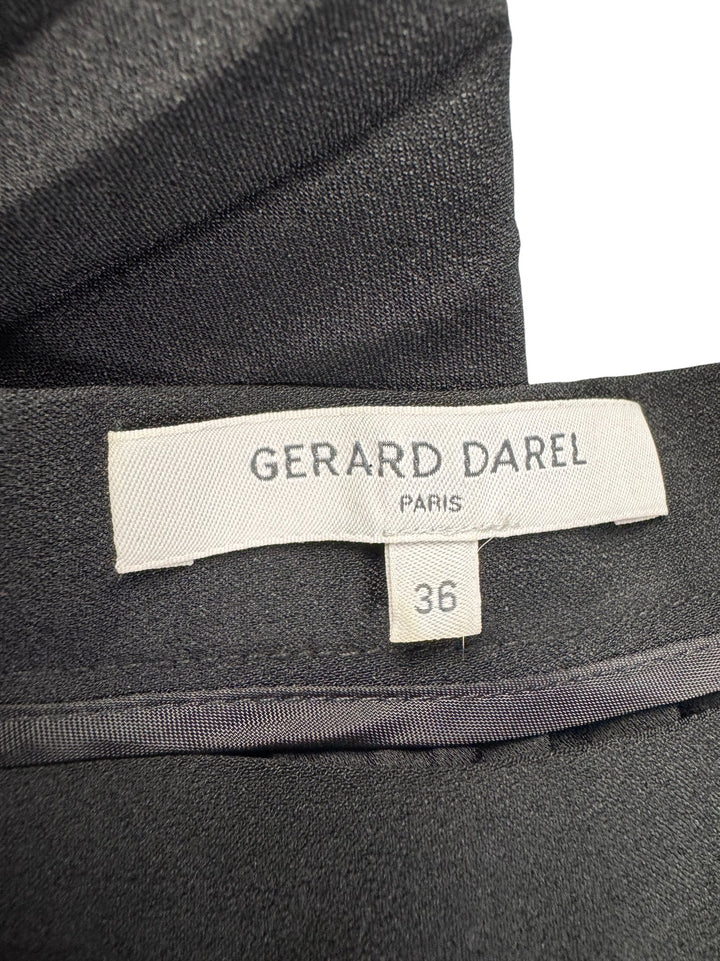 Gerard Darel Pleated Skirt - S - Think Vintage ltd