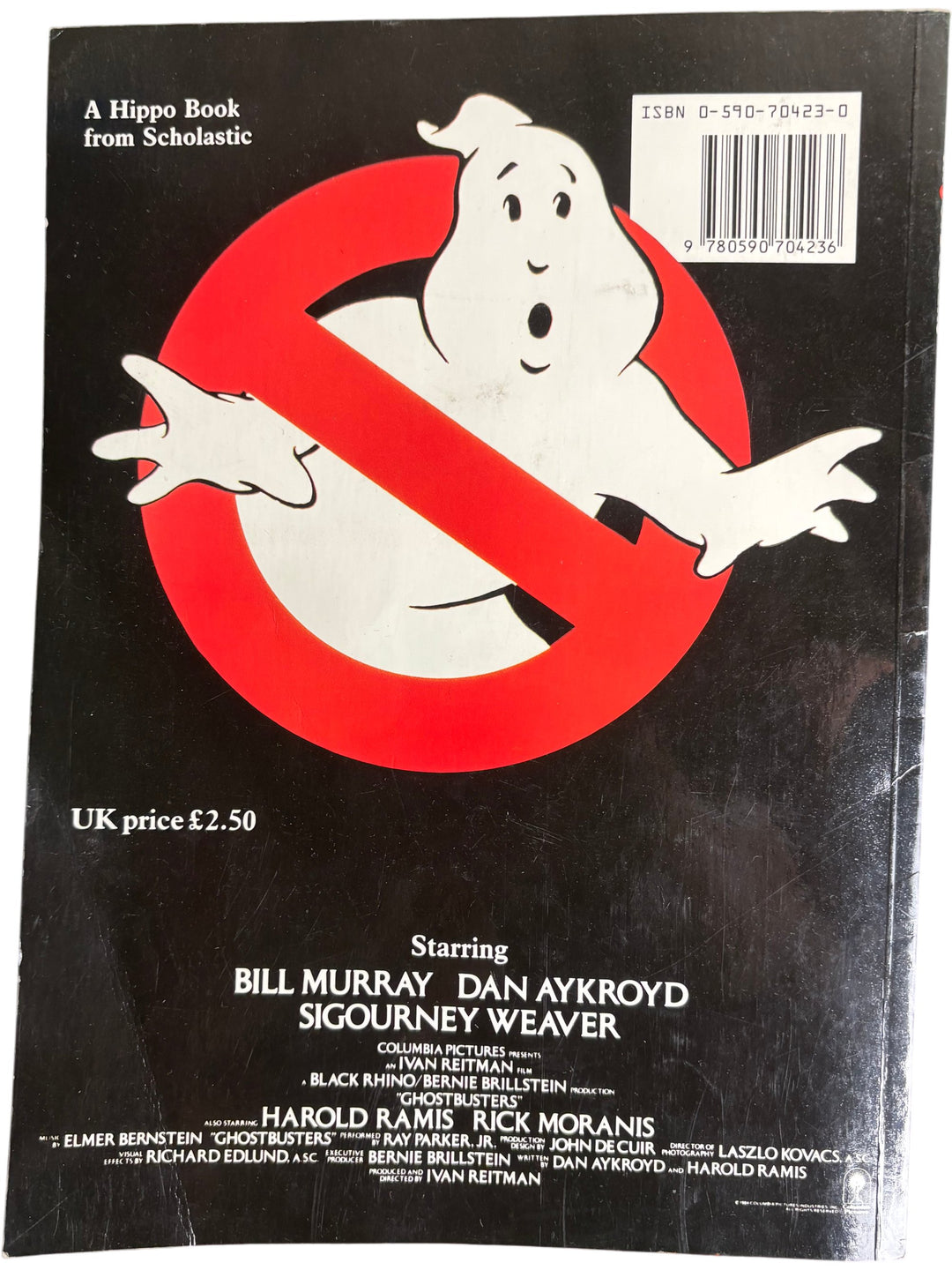 Ghostbusters Storybook By Anne Digby Paperback Film Adaptation - Think Vintage ltd