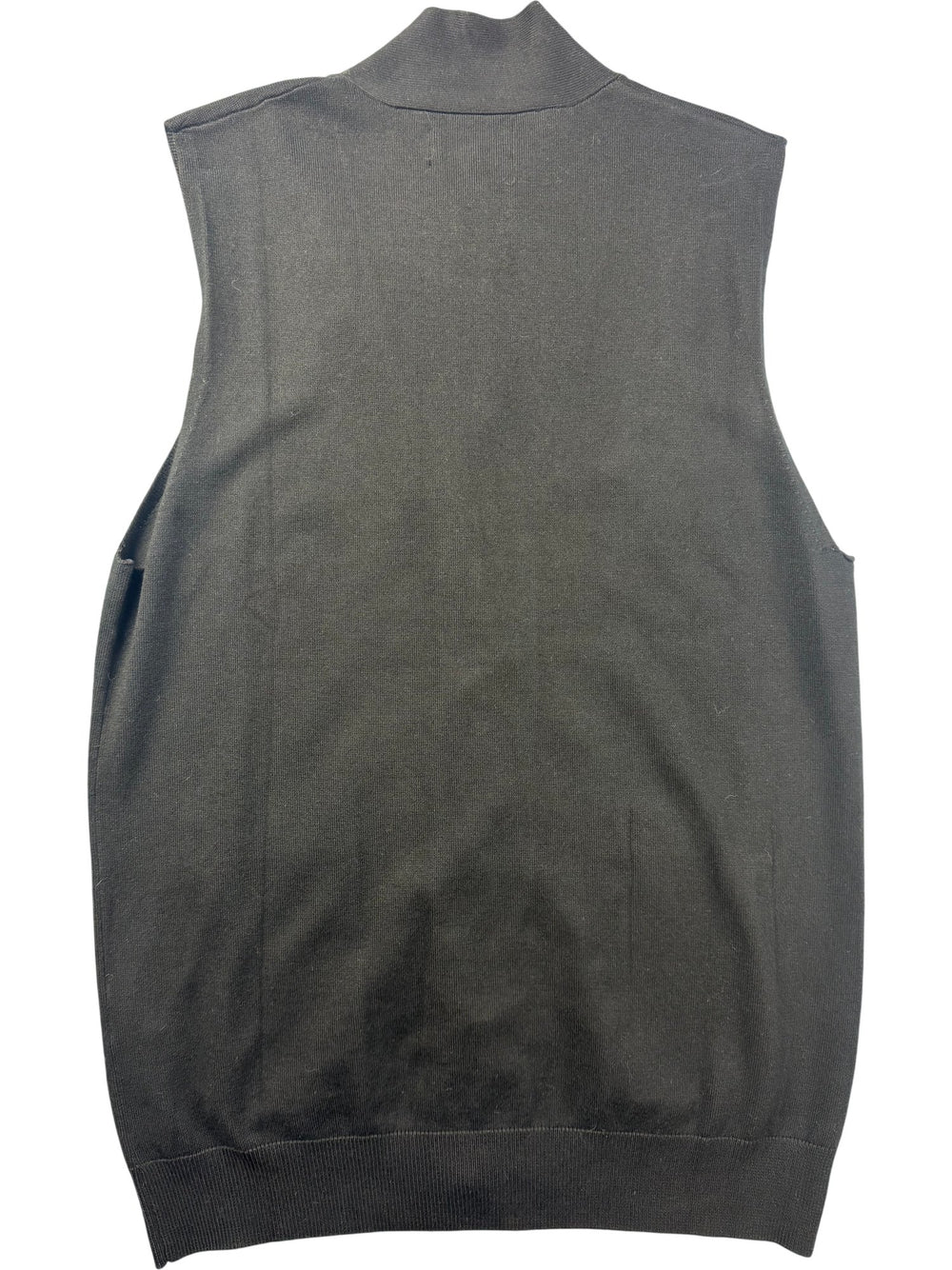 Gianni Feraud Black Sleeveless Vest - M - Think Vintage ltd