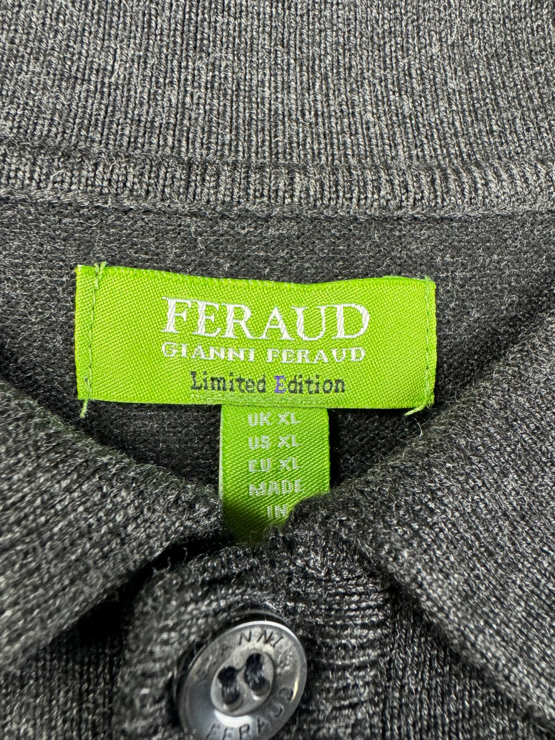 Gianni Feraud Limited Edition Sweater - M - Think Vintage ltd