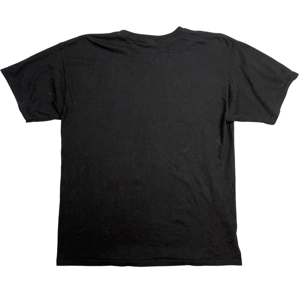 Gildan Black The Hustler Graphic T-Shirt - XL - Think Vintage