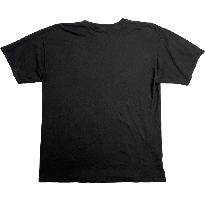 Gildan Black The Hustler Graphic T-Shirt - XL - Think Vintage