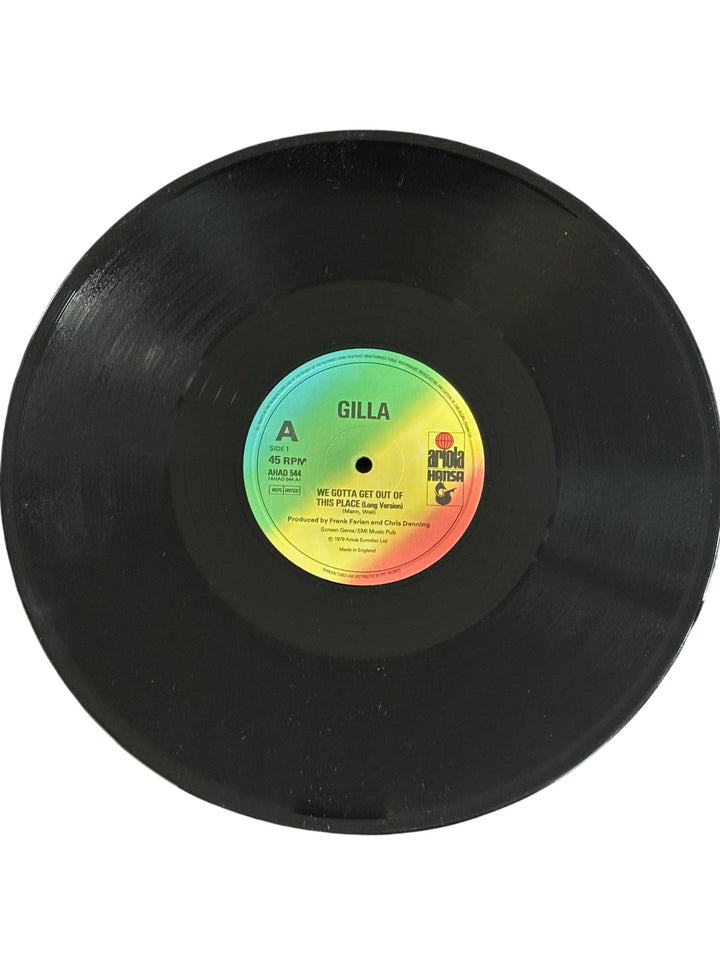 Gilla We Gotta Get Outta This Place Vinyl - Think Vintage ltd