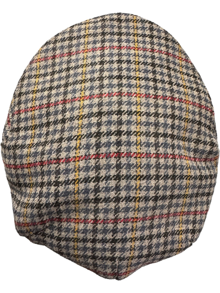 Glenappin Houndstooth Flat Cap - M - Think Vintage