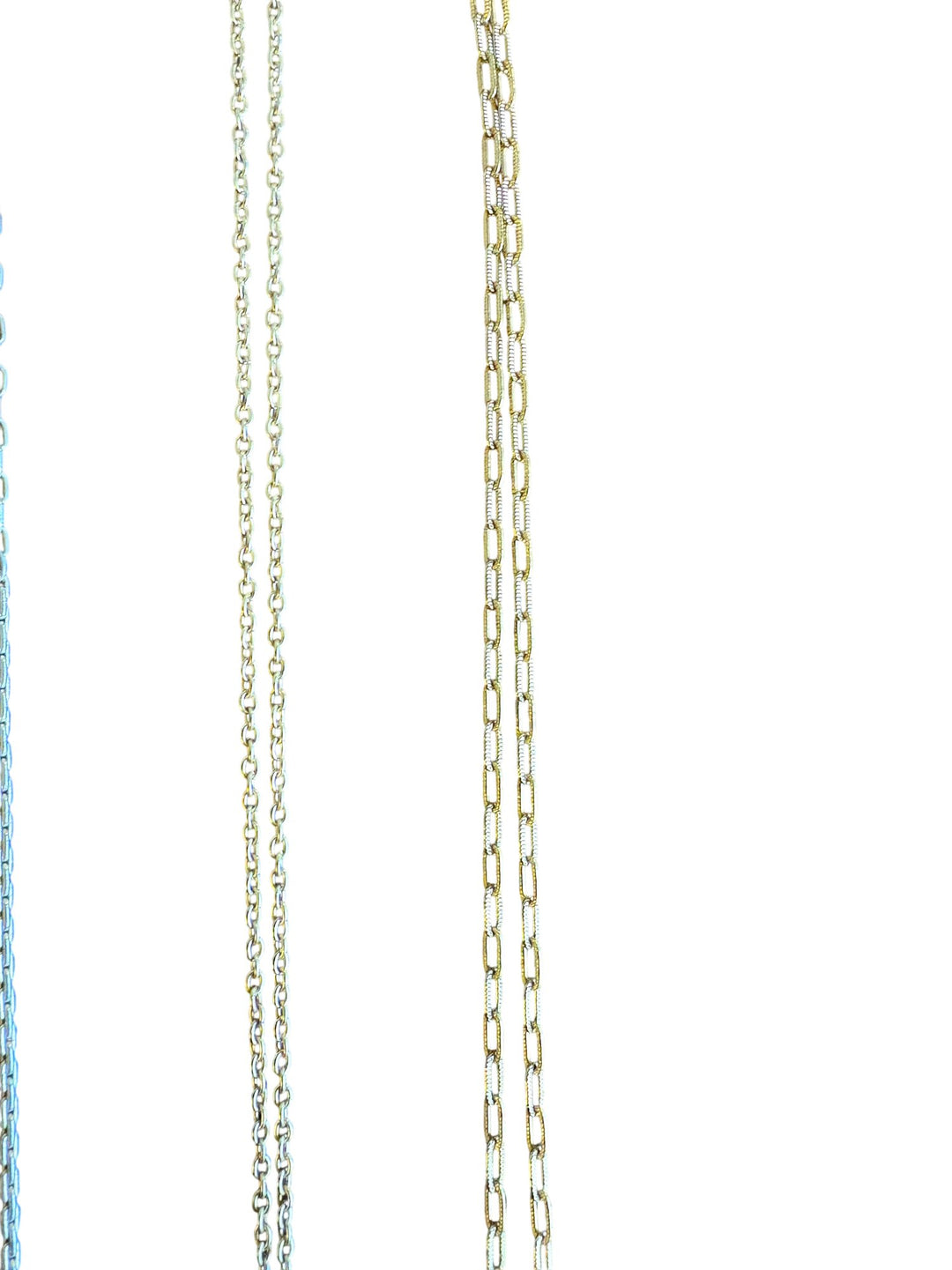 Gold Chain Necklace Trio - Think Vintage ltd