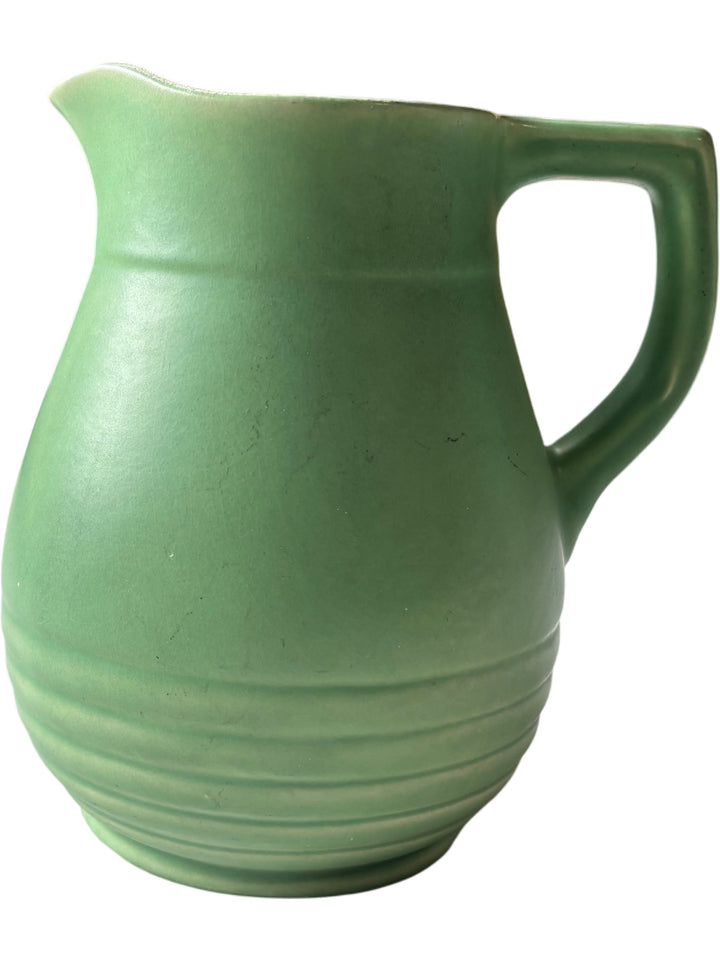 Govanerof Green Ceramic Serving Pitcher - Think Vintage