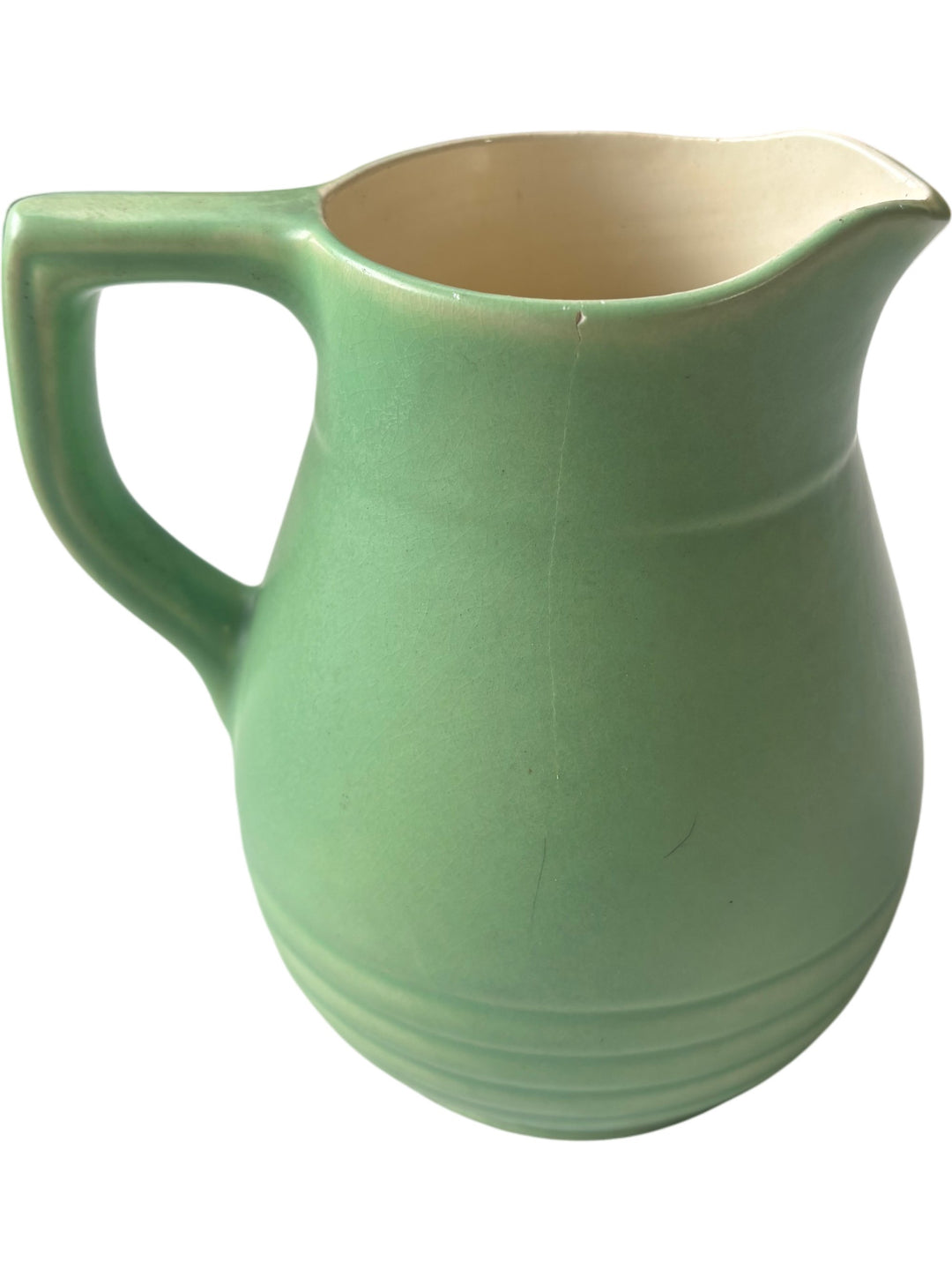 Govanerof Green Ceramic Serving Pitcher - Think Vintage