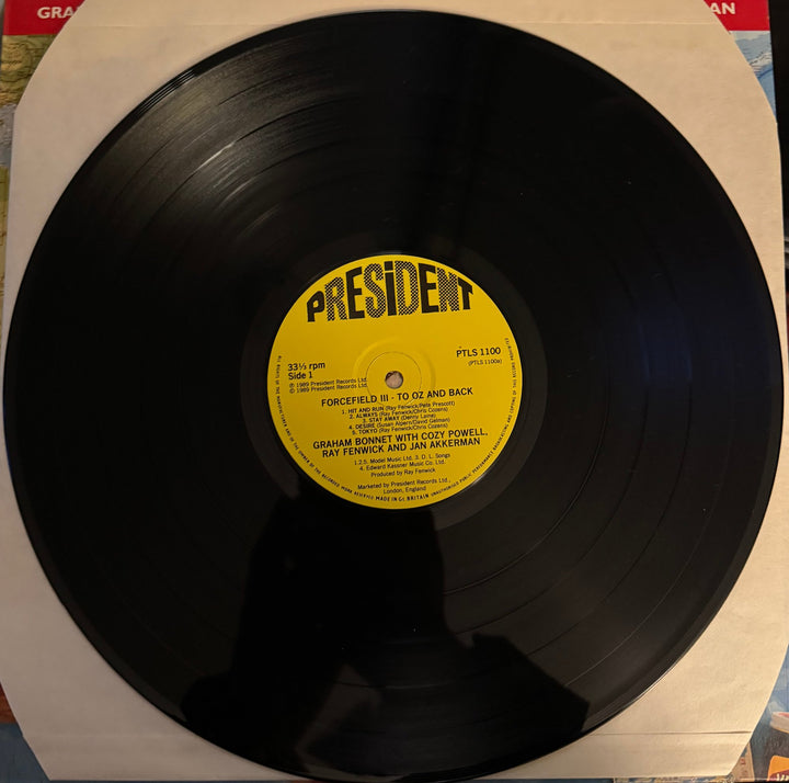 Graham Bonnet Forcefield Vinyl - Good - Think Vintage ltd
