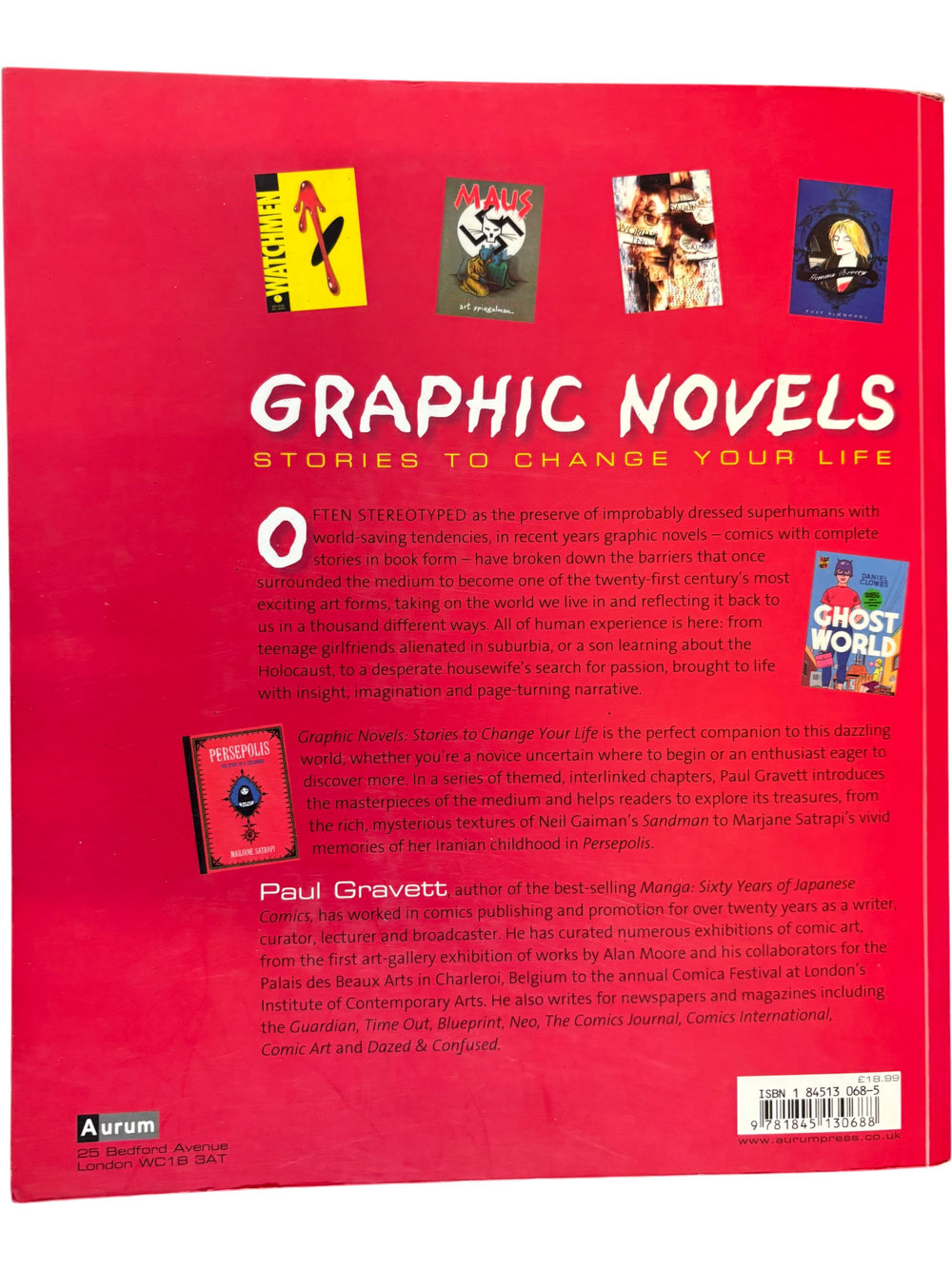 Graphic Novels Stories To Change Your Life by Paul Gravett Softcover - Think Vintage