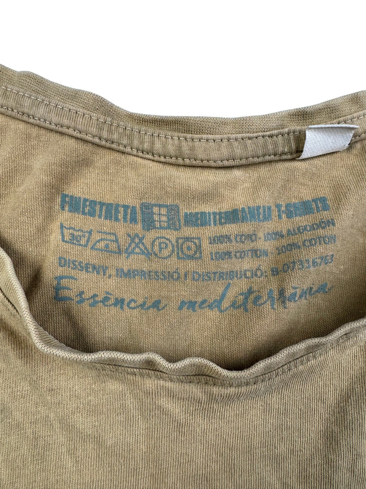 Graphic Scooter Print T-Shirt - XL - Think Vintage ltd