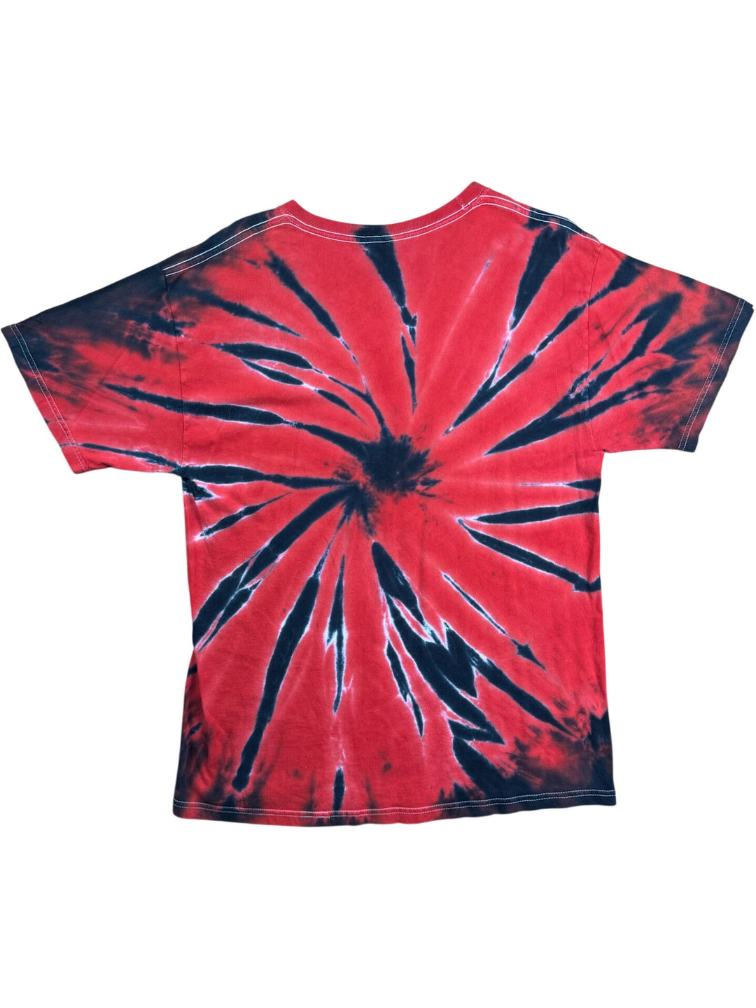 Grateful Red Tie-Dye T-Shirt - M