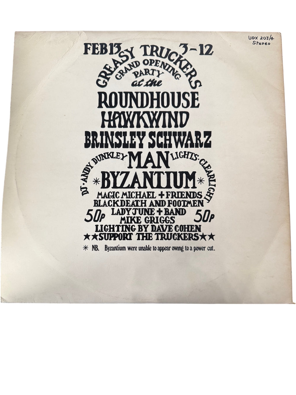 Greasy Truckers Party 1972 Vinyl Record - Think Vintage