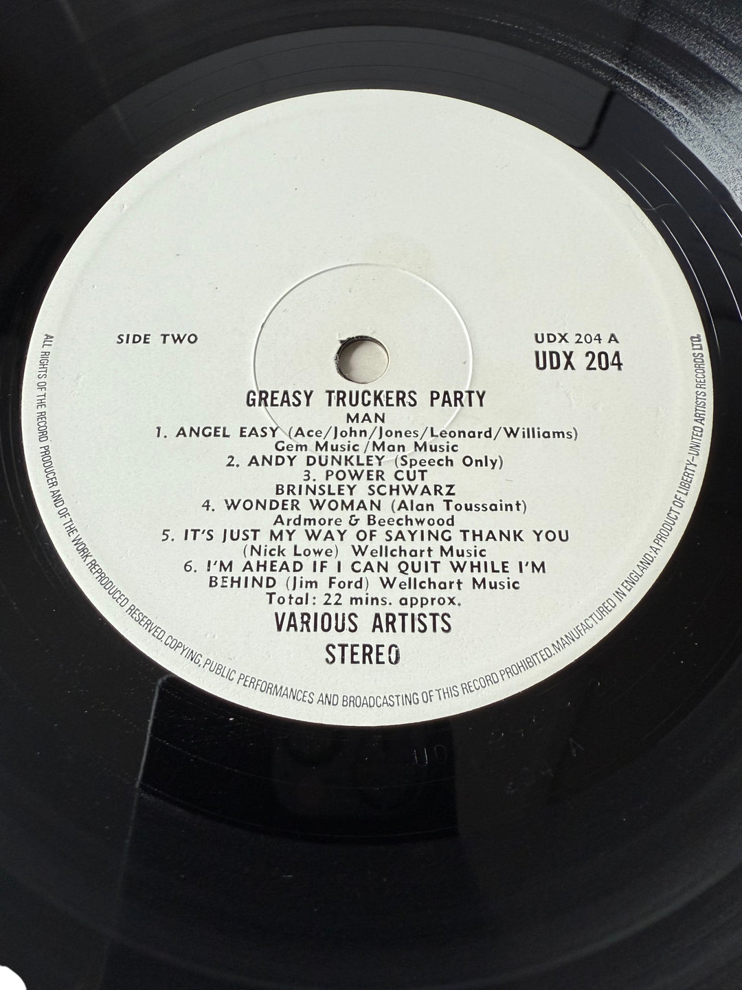 Greasy Truckers Party 1972 Vinyl Record - Think Vintage