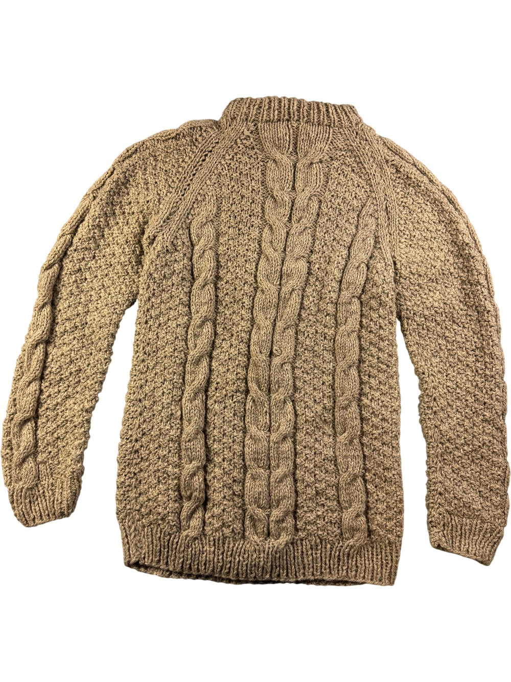 Greek Knitwear 100% Wool Sweater - XL - Think Vintage