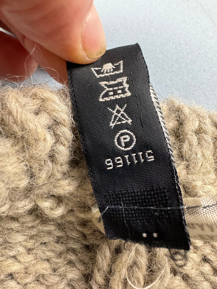 Greek Knitwear 100% Wool Sweater - XL - Think Vintage