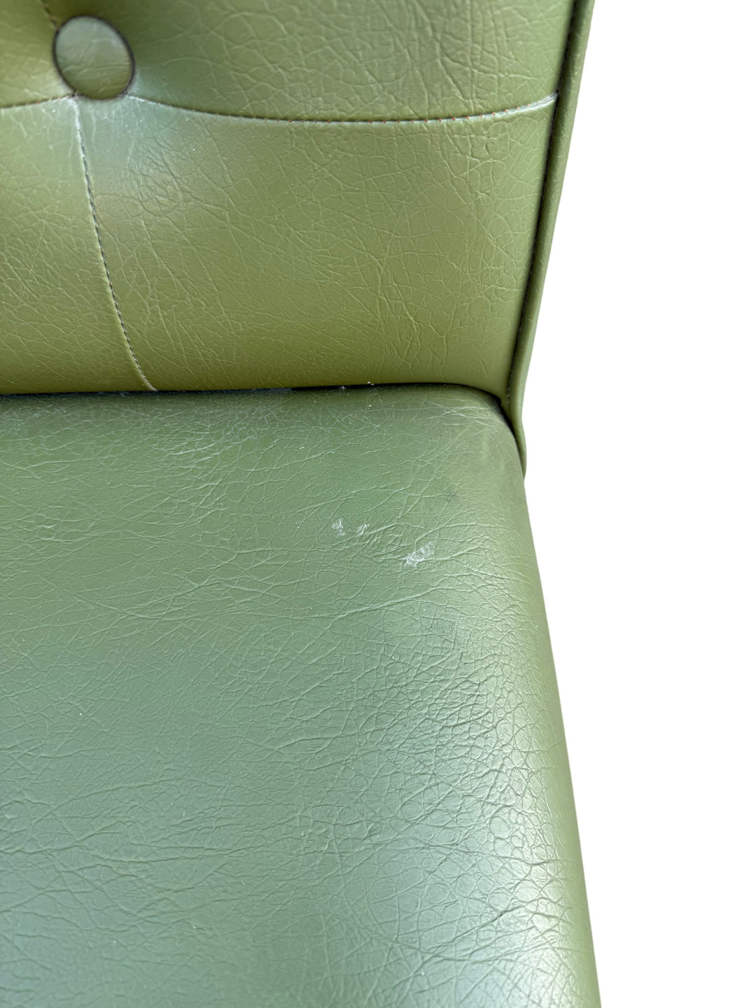 Green Upholstered Chair - Think Vintage