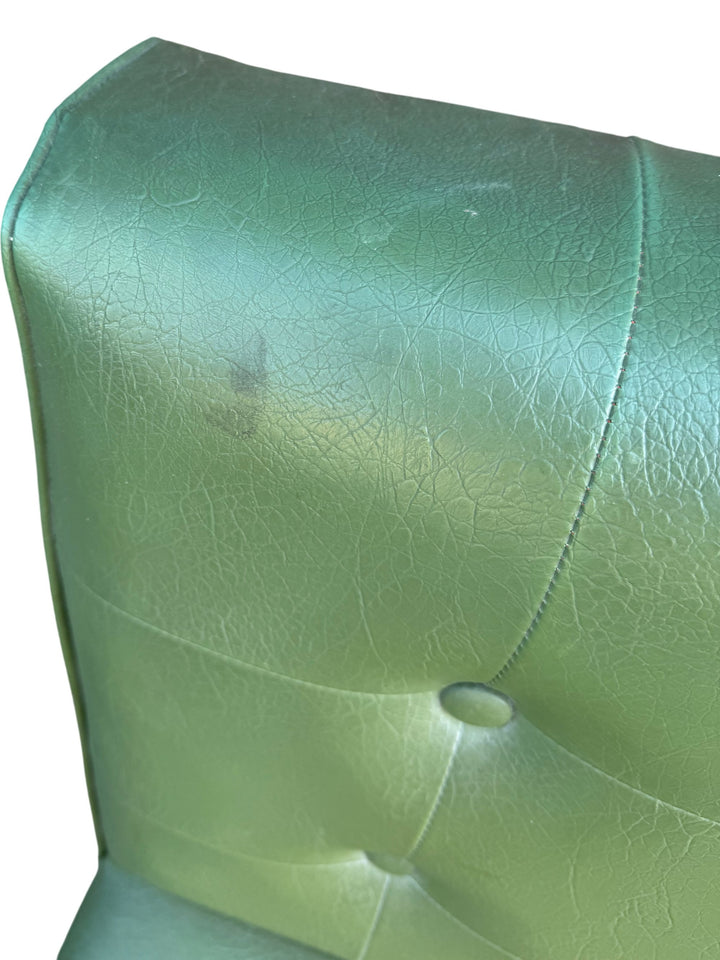 Green Upholstered Chair - Think Vintage