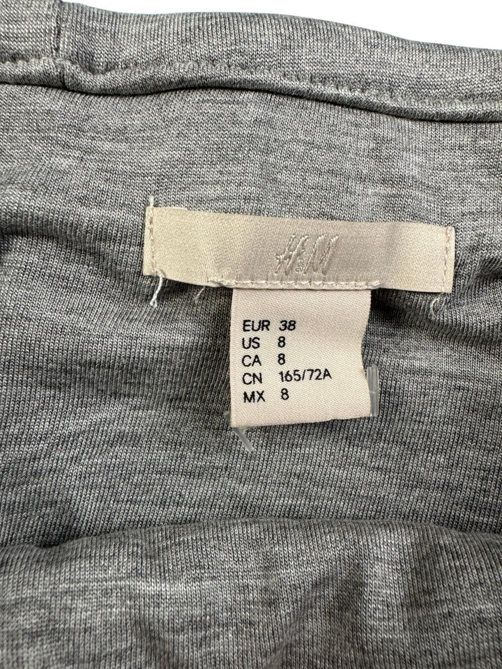 Grey Flared Skirt - S - Think Vintage Online Ltd