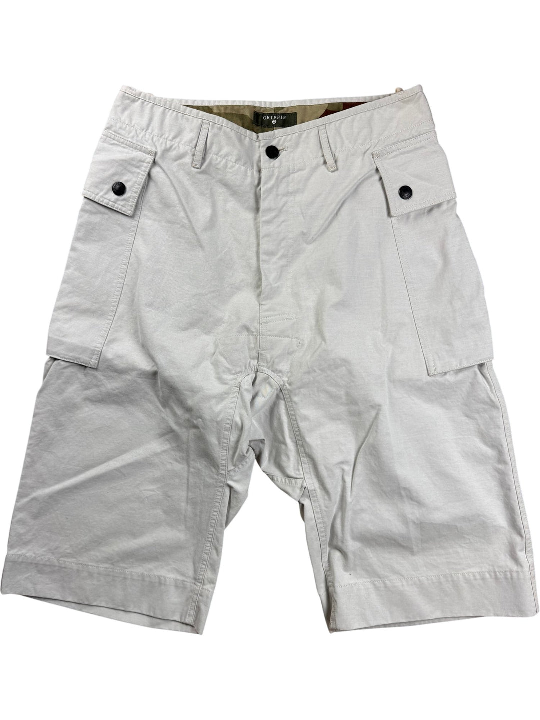 Griffin Cargo Shorts Limited Edition - W31 - Think Vintage ltd