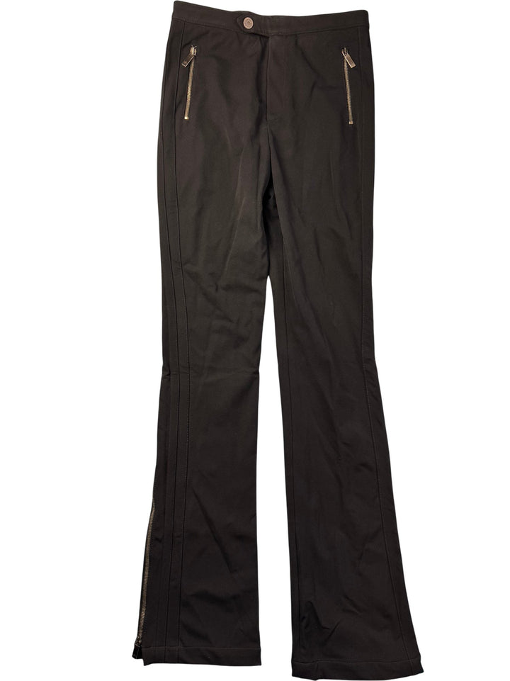 Gucci Black Nylon Flared Pants - W28 - Think Vintage ltd