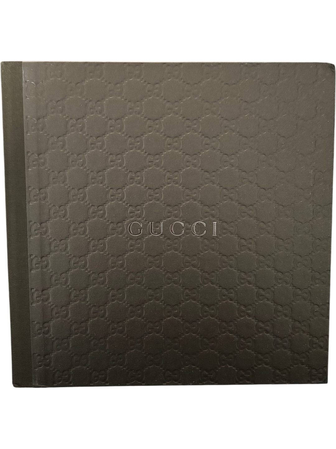 Gucci Embossed Brown Luxury Lookbook - Think Vintage ltd