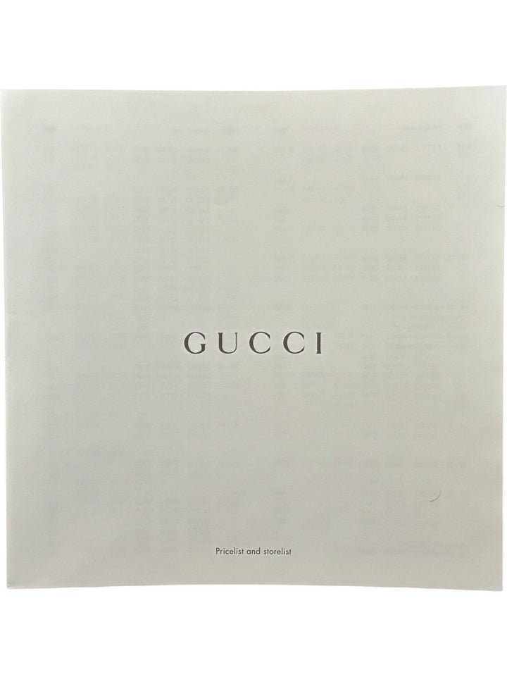Gucci Embossed Brown Luxury Lookbook - Think Vintage ltd