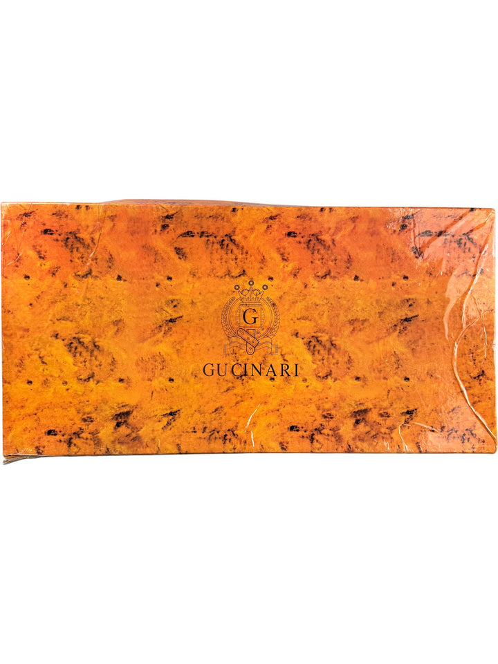 Gucinari Black Leather Knee-High Boots - 7 - Think Vintage ltd