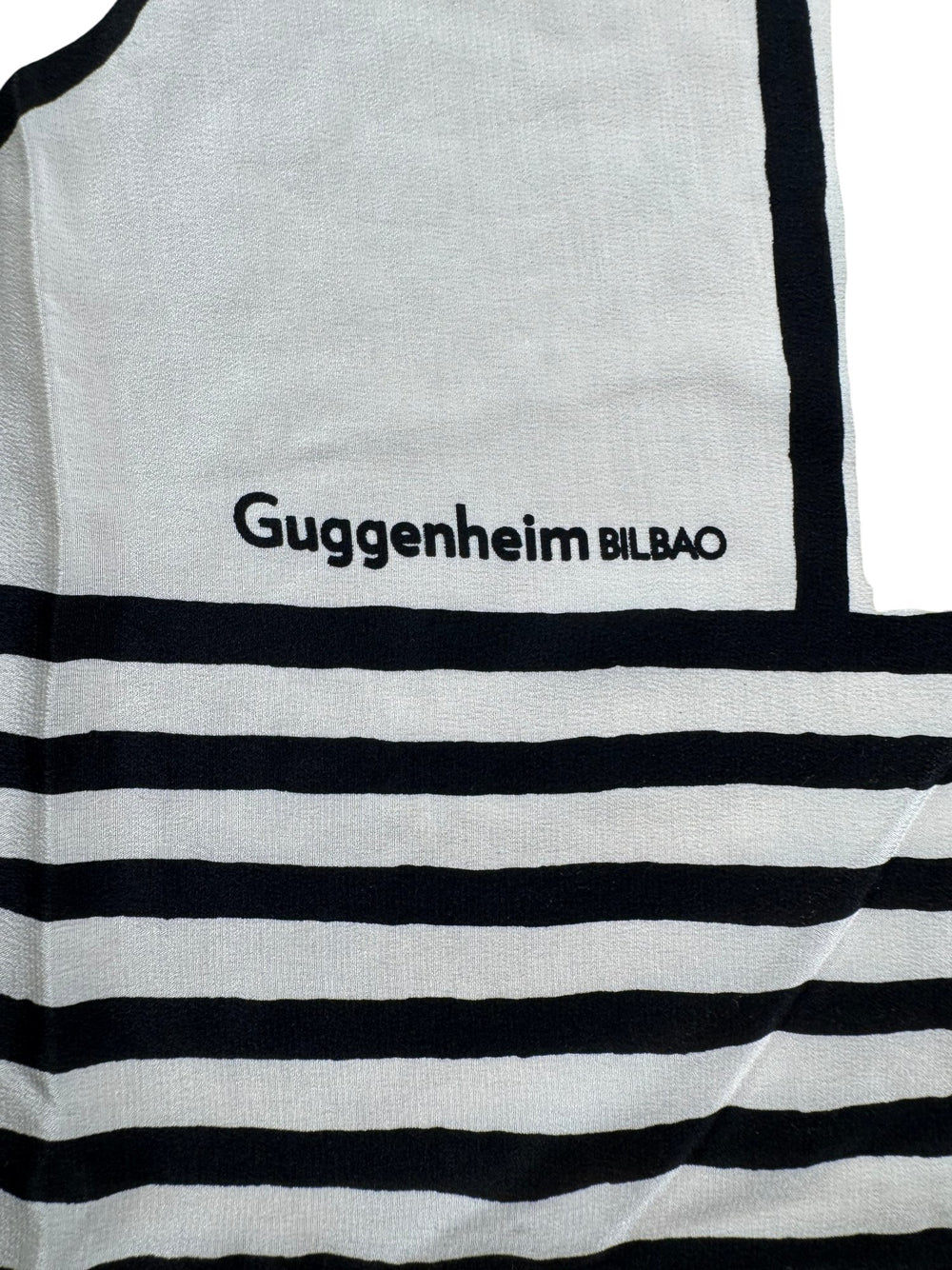 Guggenheim Bilbao Floral Scarf - Think Vintage ltd
