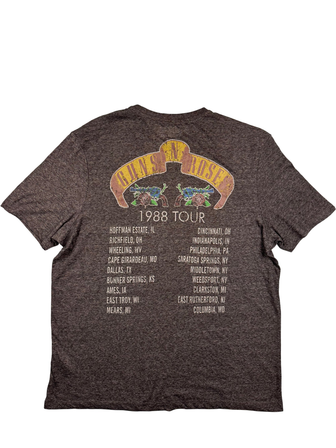 Guns N Roses 1988 Tour T-Shirt - L - Think Vintage