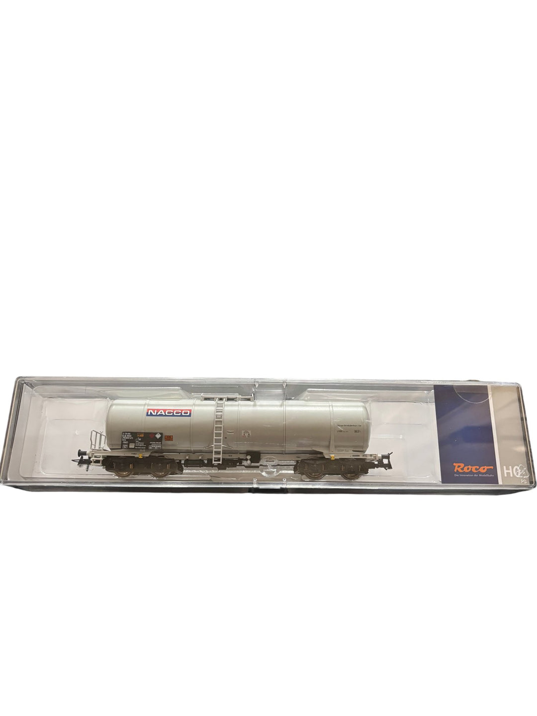 HO Scale Roco NACCO Tank Freight Car - Think Vintage ltd