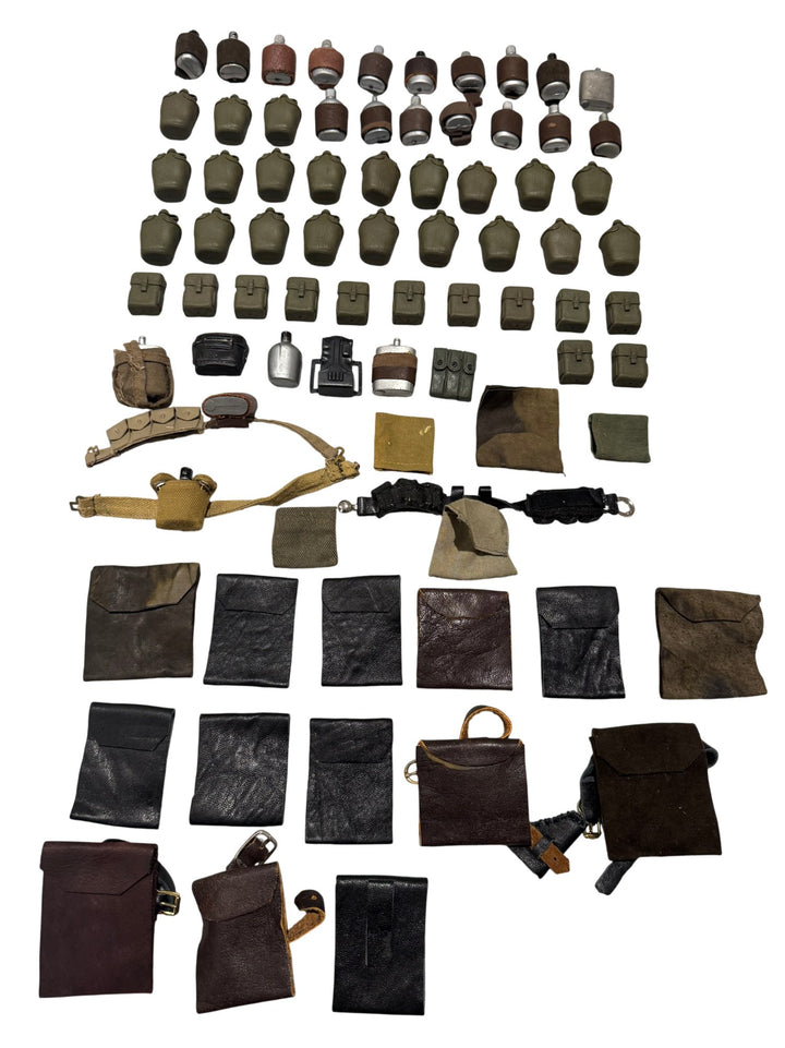 HUGE Action Man Bundle - Military Uniforms Jackets Helmets Accessories - Think Vintage Online Ltd