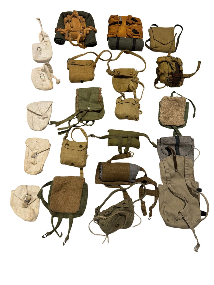 HUGE Action Man Bundle - Military Uniforms Jackets Helmets Accessories - Think Vintage Online Ltd