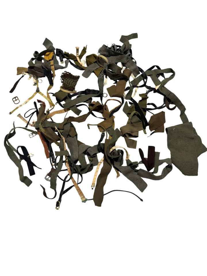 HUGE Action Man Bundle - Military Uniforms Jackets Helmets Accessories - Think Vintage Online Ltd