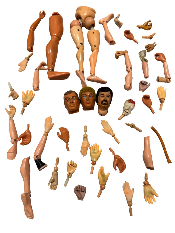 HUGE Action Man Bundle - Military Uniforms Jackets Helmets Accessories - Think Vintage Online Ltd