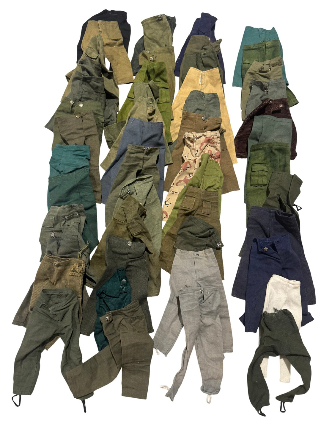 HUGE Action Man Bundle - Military Uniforms Jackets Helmets Accessories - Think Vintage ltd